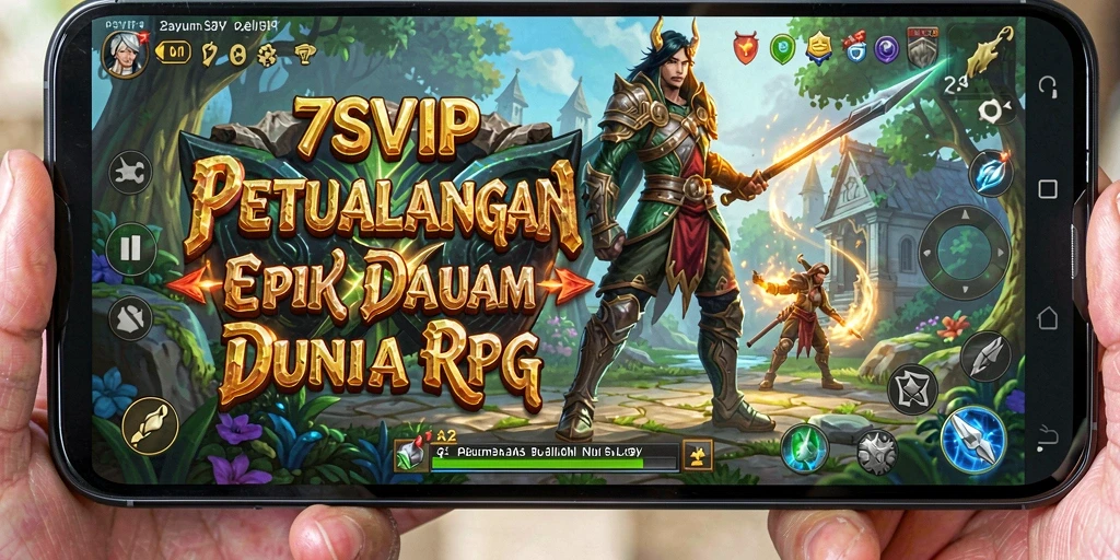 Tampilan gameplay RPG yang menakjubkan di 7SVIP.