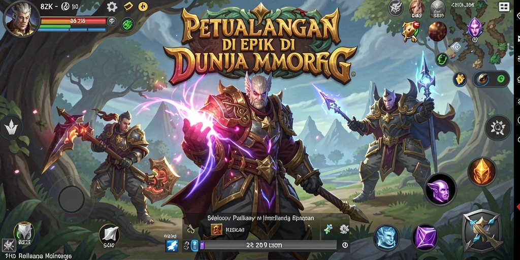 Tangkapan layar gameplay 8ZK menampilkan aksi pertempuran yang mendebarkan.