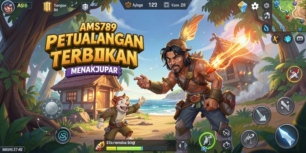 Tampilan menakjubkan dari gameplay Open World AMS789.