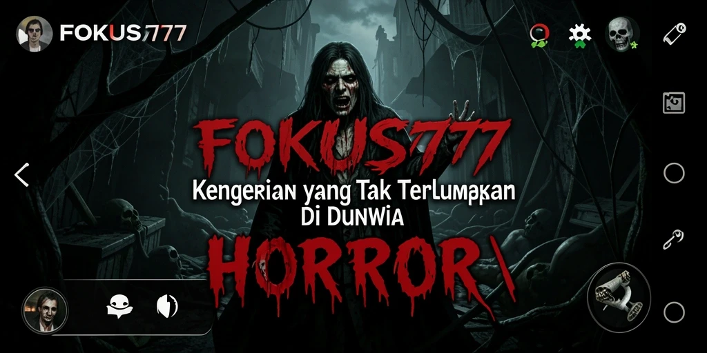 Gameplay FOKUS777 yang menegangkan dengan elemen horror.