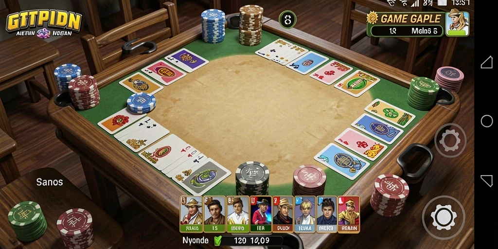 Tampilan gameplay seru dari GTPIDN dengan teman-teman.