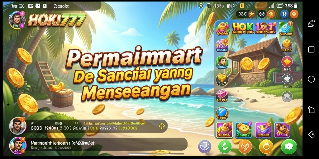 Tangkapan layar HOKI777 menunjukkan gameplay santai yang menghibur.