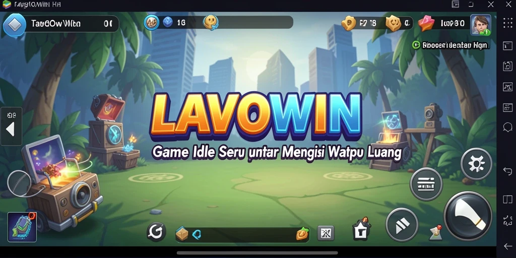 Tampilan gameplay LAVOWIN yang seru dan menarik.