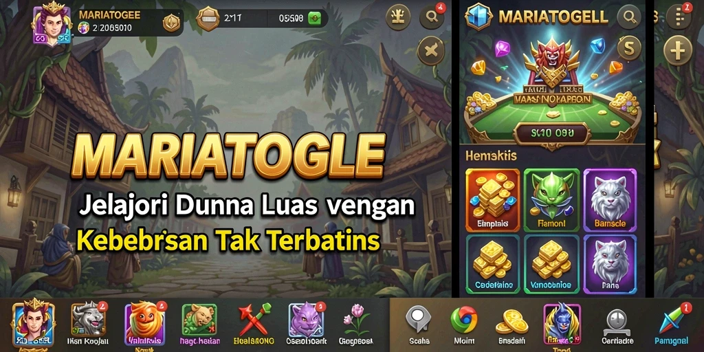 Gameplay MARIATOGEL yang mengasyikkan di dunia Open World.