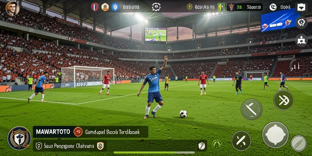 Tangkapan layar utama MAWARTOTO yang menampilkan aksi sepak bola mendebarkan.