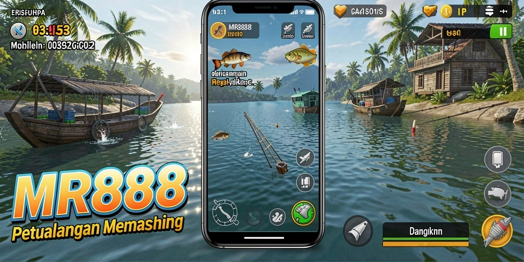 Tangkapan ikan spektakuler di MR888 dengan grafis memukau.