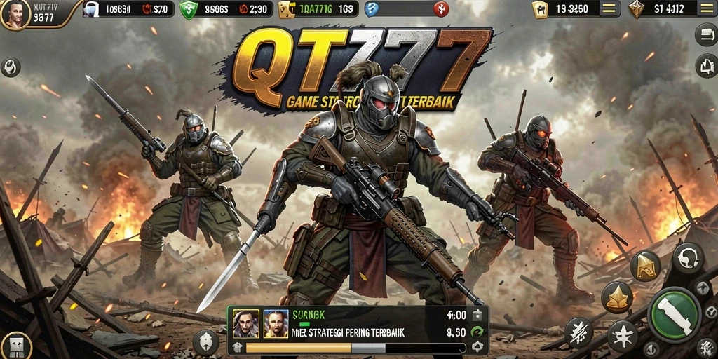 Taktik perang seru dalam gameplay QT777.
